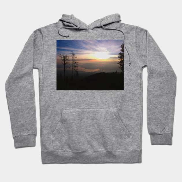 sunset landscape Hoodie by marghe41